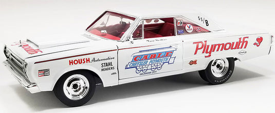 Don Grotheer 1967 Plymouth Belvedere II スーパーストック ホワイト ミニカー / ACME 1/18