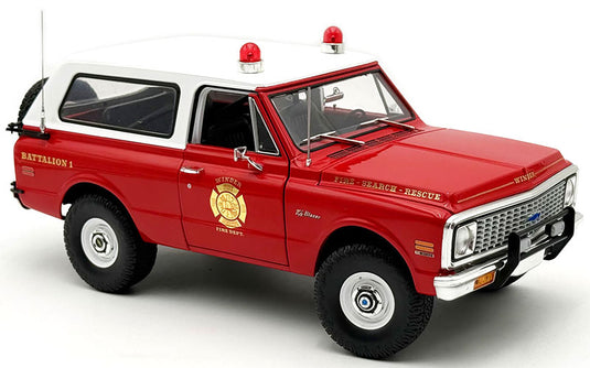 Chevroletシボレー Blazer K Fire Service The Chief 1972 / ACME 1/18 模型