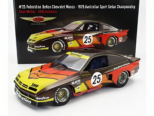 CHEVROLET モンツァ クーペ N 25 オーストラリア選手権 DDA 1979 アラン・モファット イエローブラウンレッドオレンジ/ ACME 1/18 ミニカー