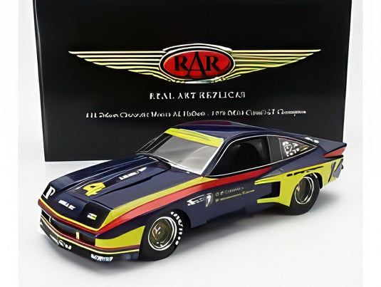 CHEVROLET モンツァ クーペ N 14 IMSAキャメルGTチャンピオン 1976 アル・ホルバート ブルーレッドイエロー/ ACME 1/18 ミニカー