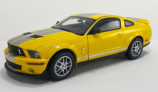 Ford Mustangフォード マスタング GT500 2007 イエロー シェルビー 模型 スポーツカー / ACME 1/64 ミニカー 模型