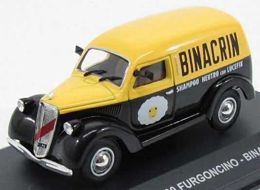 LANCIAランチア ARDEA 800 VAN 1949 BINACRIN SHAMPOO NEUTRO CON LUCEFIX BLACK YELLOW VEICOLI-PUBBLICITARI-D'EPOCA-COLLECTION / EDICOL