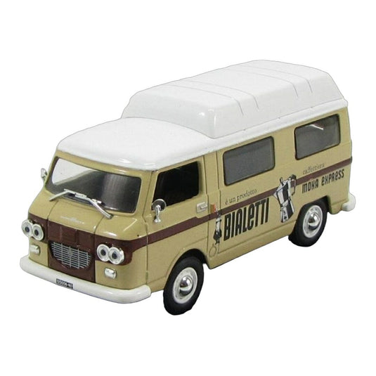 Lanciaランチア Superjolly Vanバン Bialetti 1965 ライトブラウン / EDICOLA 1/43 ミニカー
