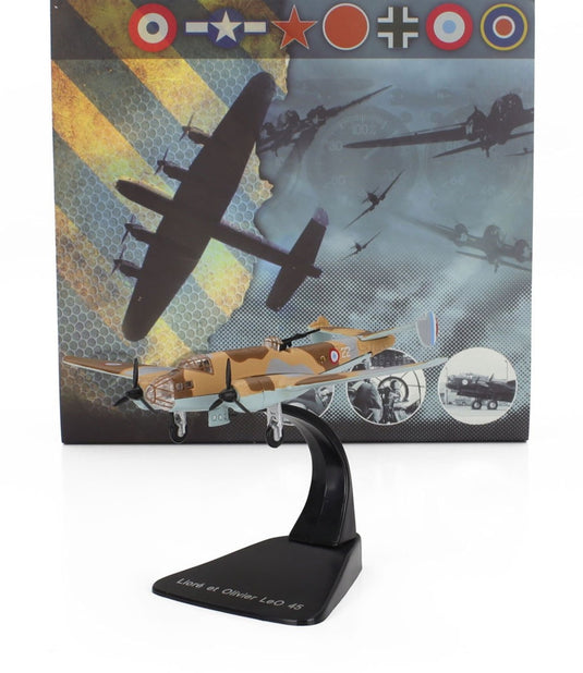 Liore Et Olivierリオレエオリビエ LeO 45 AIRPLANE MILITARY 1945 迷彩 AIRPLANE-ATLAS-BOMBERS-OF-WWII-COLLECTION / EDICOLA 1/144 ミニカー
