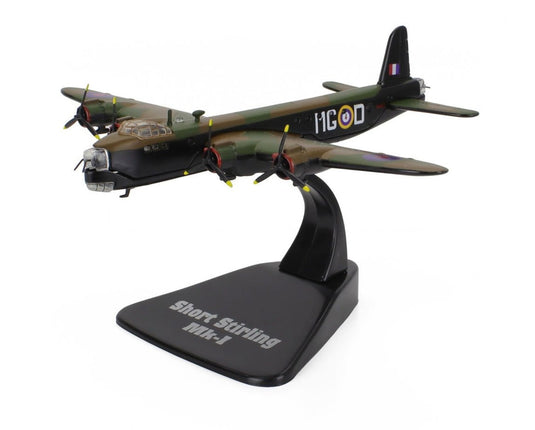 Shortショート STIRLING MKI 1940 MILITARY 迷彩 BOMBARDIERS-ET-GEANTS-DU-CIEL - AEREI - AIRPLANE - MILITARY / EDICOLA 1/144 ミニカー