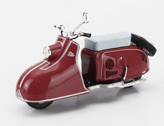 IWL PITTY SCOOTER 1956 レッド MOTORCYCLE-MOTO-DDR-COLLECTION / EDICOLA 1/24 ミニカー