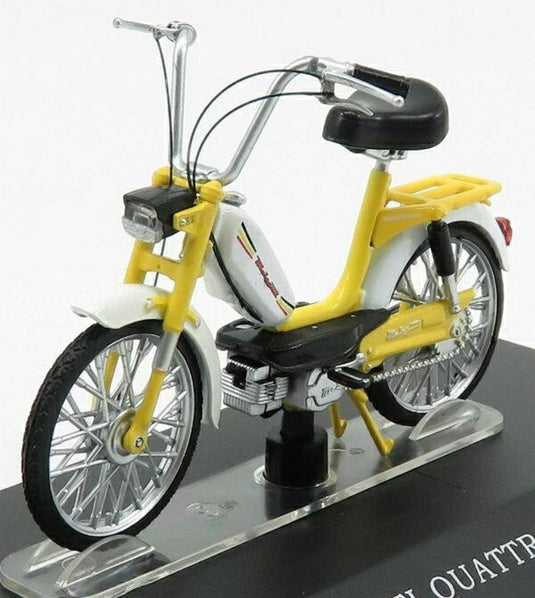 MALAGUTIマラグーティ QUATTROTTOクアトロット 50 イエロー / EDICOLA 1/18 ミニカー