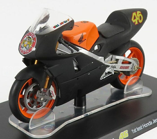 HONDAホンダ NSR500 N 46 テストバイク 1999 VALENTINO ROSSIバレンティーノロッシ ブラックオレンジ CENTAURIA-VALENTINO-ROSSI-BIKES-46-COLLECTION MOTORCYCLE -