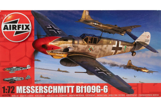 Messerschmittメッサーシュミット Bf109G 6 組み立てプラモキット模型 /Airfixエアフィックス 1/72