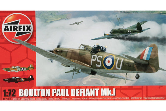 Boulton Paulボルトンポール Defiant デファイアント Mk I 組み立てプラモキット模型 /Airfixエアフィックス 1/72