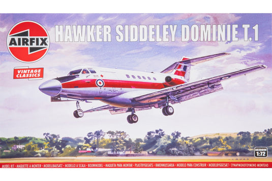 Hawker Siddeley Dominie T.1 組み立てプラモキット模型 /Airfixエアフィックス 1/72