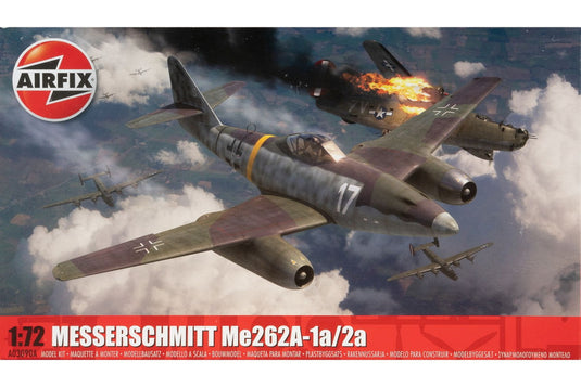 Messerschmittメッサーシュミット Me 262A 1a/2a 組み立てプラモキット模型 /Airfix 1/72