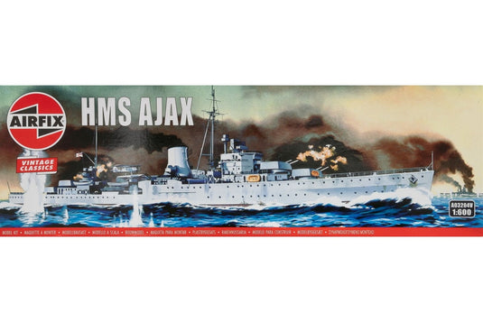 HMS Ajaxエイジャックス Vintage Classicsヴィンテージクラシックス 組み立てプラモキット模型 /Airfixエアフィックス 1/600