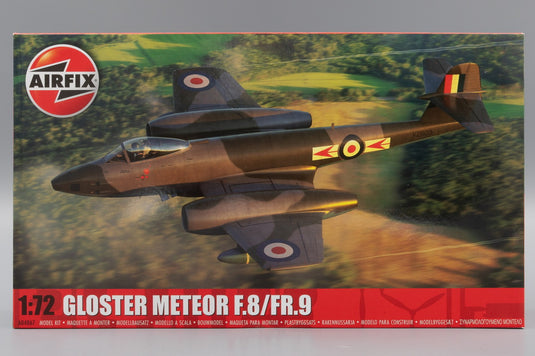 Gloster Meteor F.8/FR.9 グロスター ミーティア 組み立てプラモキット模型 戦闘機 /Airfix 1/72