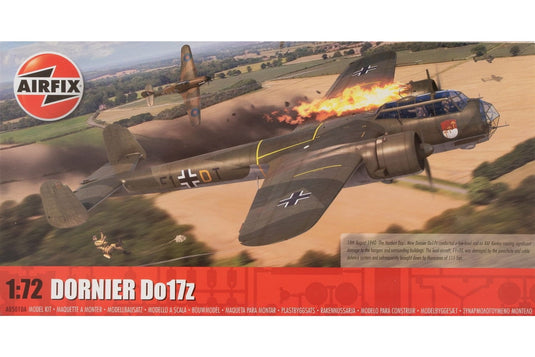 Dornier Do17z ドルニエ 組み立てプラモキット模型 飛行機 /Airfix 1/72
