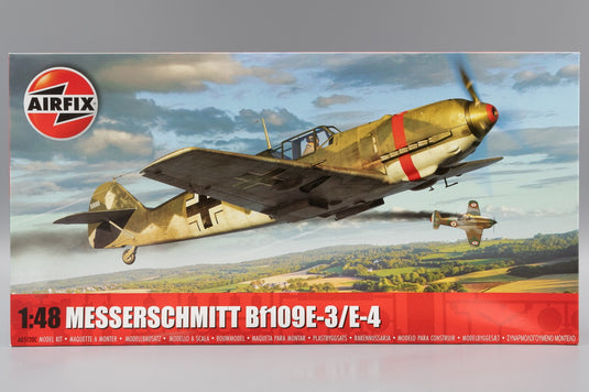 Messerschmitt Bf109E-3/E-4 メッサーシュミット 組み立てプラモキット模型 戦闘機 /Airfix 1/48
