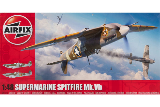 Supermarine Spitfire Mk.Vb スピットファイア 組み立てプラモキット模型 戦闘機 /Airfix 1/48