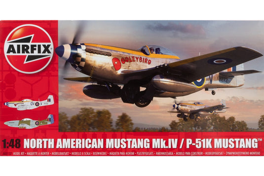 North Americanノースアメリカン Mustangムスタング Mk.IV P 51K Mustangムスタング 組み立てプラモキット模型 /Airfixエアフィックス 1/48