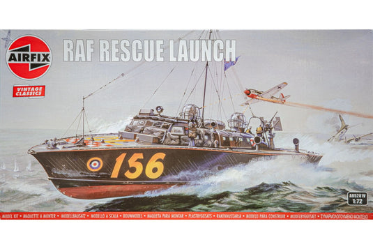 RAF Rescue Launch 156 ヴィンテージクラシック 組み立てプラモキット模型 艦船 /Airfix 1/72