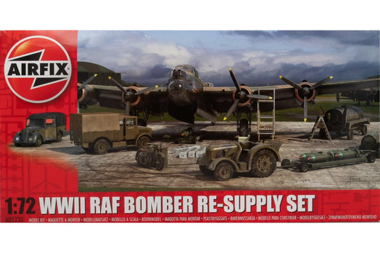 WWII RAF Bomber Re-Supply Set イギリス空軍爆撃機補給セット 組み立てプラモキット模型 ミリタリー /Airfix 1/72