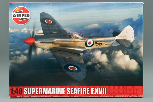 Supermarine Seafire F.XVII 組み立てプラモキット模型 戦闘機 /Airfix 1/48