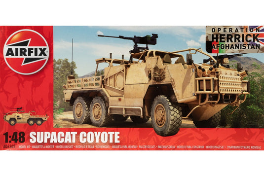 Supacatスパキャット Coyote コヨーテ Operation Herrick Afghanistan 組み立てプラモキット模型 /Airfixエアフィックス 1/48