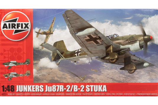 Junkers Ju87R-2/B-2 Stuka スツーカ 組み立てプラモキット模型 爆撃機 /Airfix 1/48