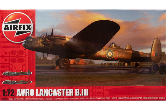 Avro Lancaster B.III アブロ ランカスター 組み立てプラモキット模型 爆撃機 /Airfix 1/72