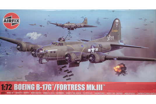 Boeing B-17G Fortress Mk.III 組み立てプラモキット模型 爆撃機 /Airfix 1/72