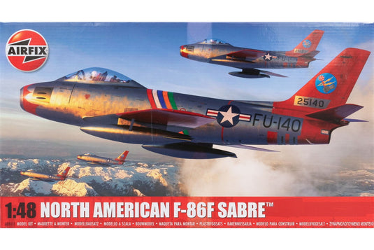 North American F-86F Sabre セイバー 組み立てプラモキット模型 戦闘機 /Airfix 1/48