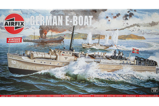 German E-Boat S 10 ヴィンテージクラシック 組み立てプラモキット模型 艦船 /Airfix 1/72