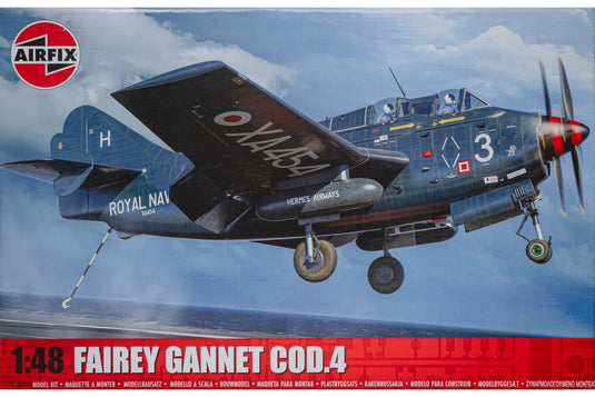 Fairey Gannet COD.4 フェアリー ガネット 組み立てプラモキット模型 戦闘機 /Airfix 1/48
