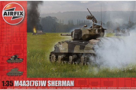 M4A3(76)W Sherman シャーマン Battle of the Bulge バルジの戦い 組み立てプラモキット模型 戦車 /Airfix 1/35