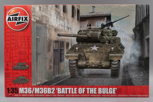 M36/M36B2 Battle of the Bulge バルジの戦い 組み立てプラモキット模型 戦車 /Airfix 1/35