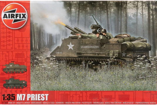 M7 Priest 組み立てプラモキット模型 戦車 /Airfix 1/35