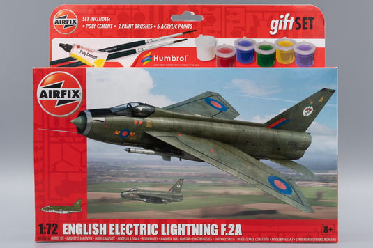 English Electric Lightning F.2A イングリッシュエレクトリック ライトニング ギフトセット 組み立てプラモキット模型 戦闘機 /Airfix 1/72
