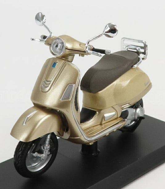 PIAGGIOピアッジオ VESPAベスパ GTS 300 2017 ゴールドメタリック / EDICOLA 1/18 ミニカー