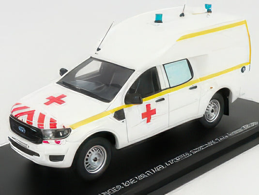 FORD USA RANGER BSE VAN SANITAIRE AMBULANCE 2017 WHITE/ALARME 1/43ミニカー