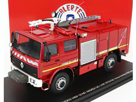 RENAULT - G230 VIRP 10 M7 TANKER TRUCK SIDES ARMEE DE L'AIR MILITARY 1989 - RED/ ALERTE 1/43 トラック 模型