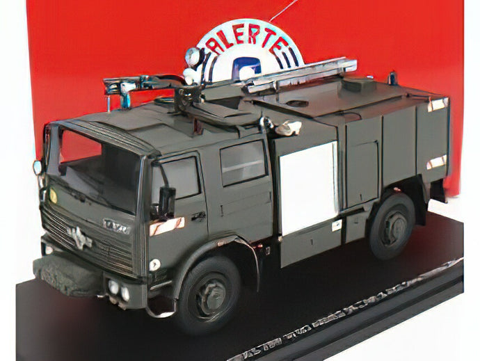 RENAULT - G230 VIRP 10 M7 TANKER TRUCK SIDES ARMEE DE L'AIR MILITARY 1989 - MILITARY GREEN/ ALERTE 1/43 トラック 模型