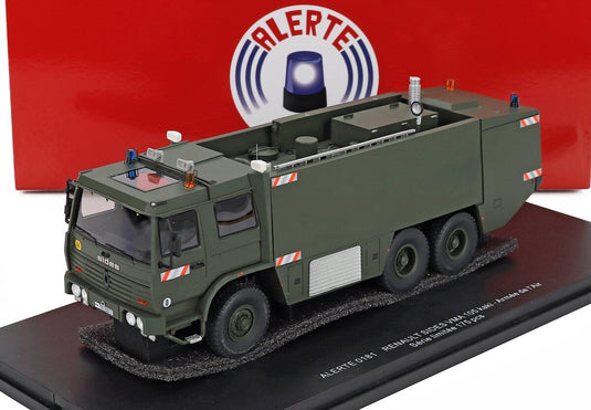 Renaultルノー VMA 105 SIDES タンカー トラック 空港用 2012 ミリタリーグリーン 175台限定 / ALERTE 1/43 ミニカー ミリタリー模型