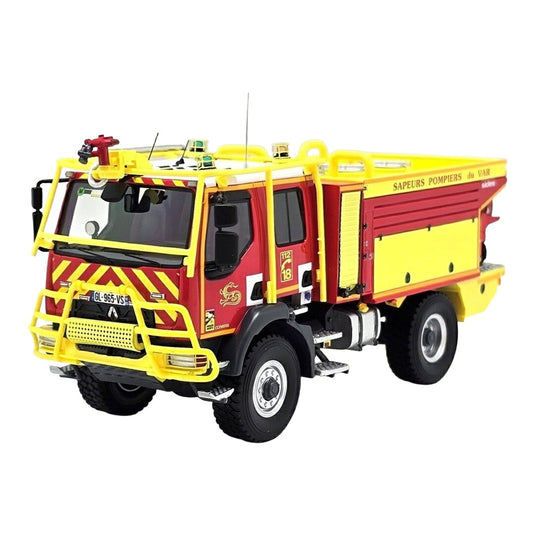 【予約】2026年発売予定 Renaultルノー D14 タンクローリー ダブルキャブ SIDES CCFM SDIS 83 消防車 2019 レッド イエロー 200 / ALERTE 1/43 ミニカー トラック模型