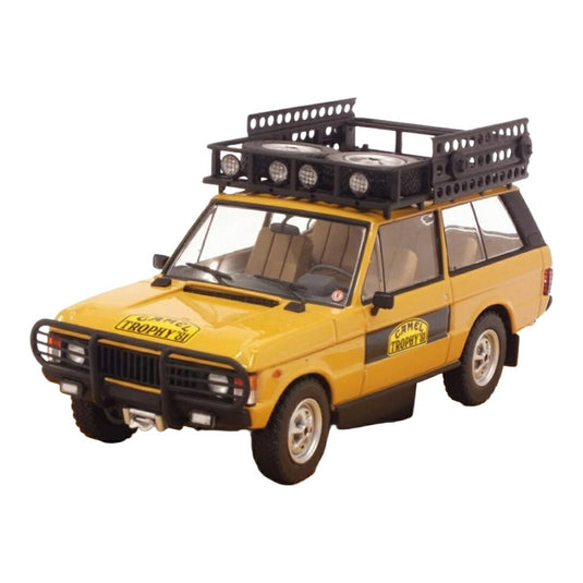 Range Roverレンジローバー Camel Trophyキャメルトロフィー Sumatraスマトラ 1981 イエロー / ALMOSTREAL 1/43 ミニカー