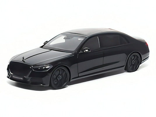 【予約】MERCEDES BENZ Sクラス S600 V12 BITURBO マイバッハ 2023 オブシディアンブラック/ Almost-Real 1/18 ミニカー