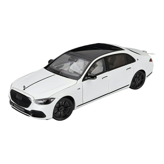 Mercedes Benzメルセデスベンツ S-Class S600 V12 Biturbo Maybach 2023 ホワイト 開閉機構付き / Almost-Real 1/18 ミニカー
