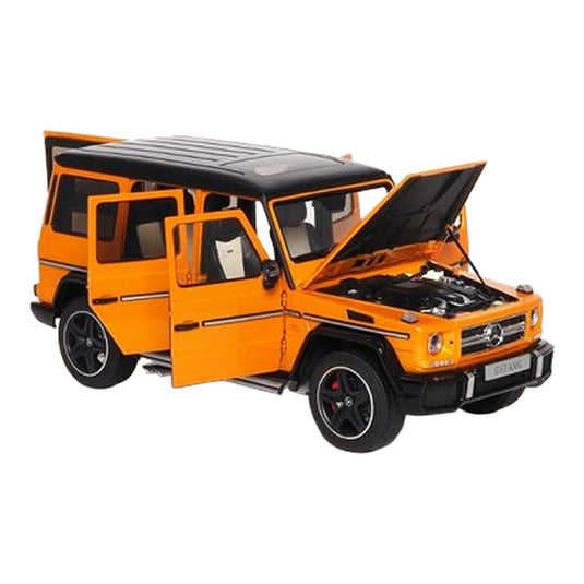 Mercedes Benzメルセデスベンツ AMG G63 W463 2017 オレンジサンセットビーム / Almost-Real 1/18 ミニカー