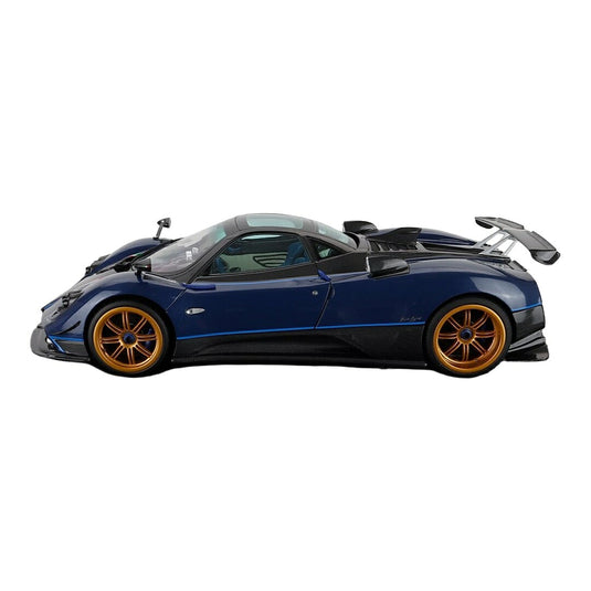 Paganiパガーニ Zondaゾンダ Tricolore 2010 ブルーカーボン ショーケース付 / Almost-Real 1/18 ミニカー