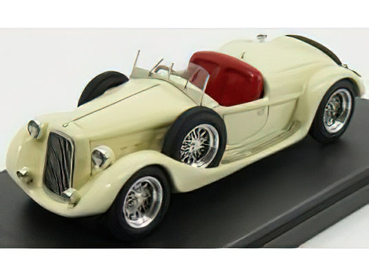ALFA ROMEO - 6C 2300 SPIDER BRIANZA 1934 - CREAM/ALFAMODEL-43 1/43ミニカー
