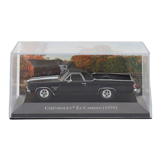 CHEVROLETシボレー EL CAMINOエルカミーノ PICK UPピックアップ 1970 ブラック ホワイト / EDICOLA 1/43 ミニカー