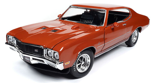 1972 Buick GS ハードトップ MCACN フレイムオレンジ / AMERICAN MUSCLE 1/18 ミニカー